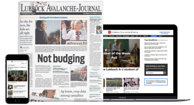 Lubbock Avalanche-Journal Subscriptions & Home Delivery | Subscriber
